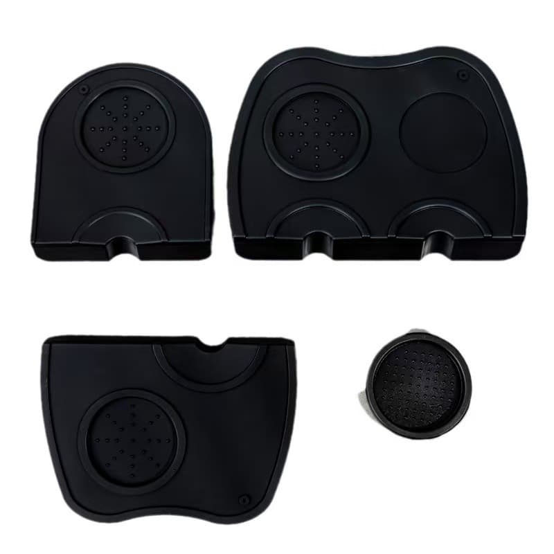 Factory direct sales silicone coffee press pad, bar non-slip padded corner seat cushion, coffee utensil storage pad