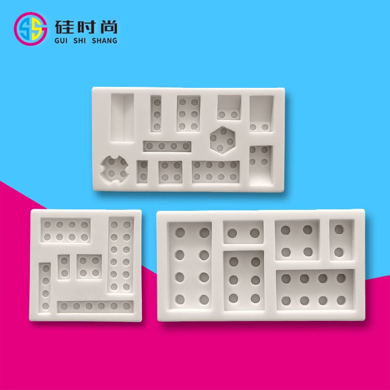 Lego Brick Children Educational Toy Chocolate Candy Cookie Fondant Silicone Mold Cake Dessert Decoration