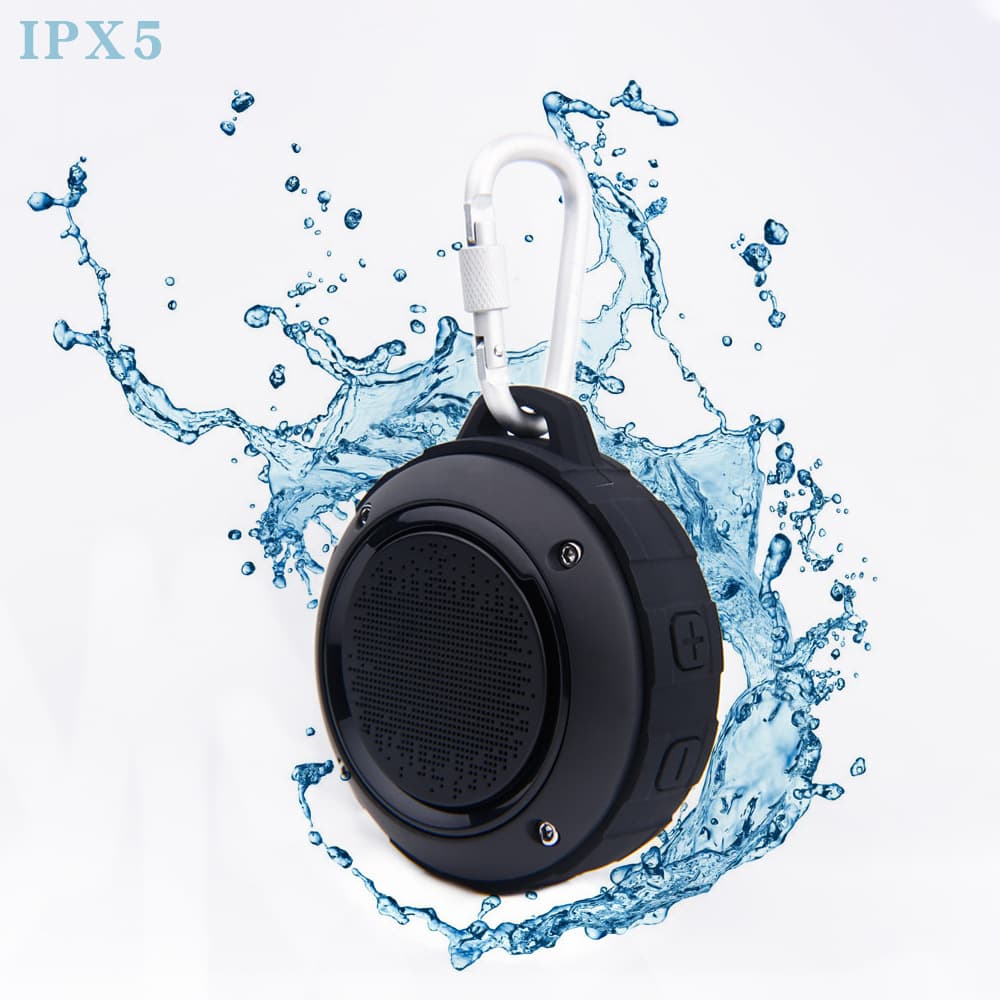 Bluetooth audio outdoor high volume camping waterproof subwoofer portable plug-in card dustproof anti-fall hook riding speaker