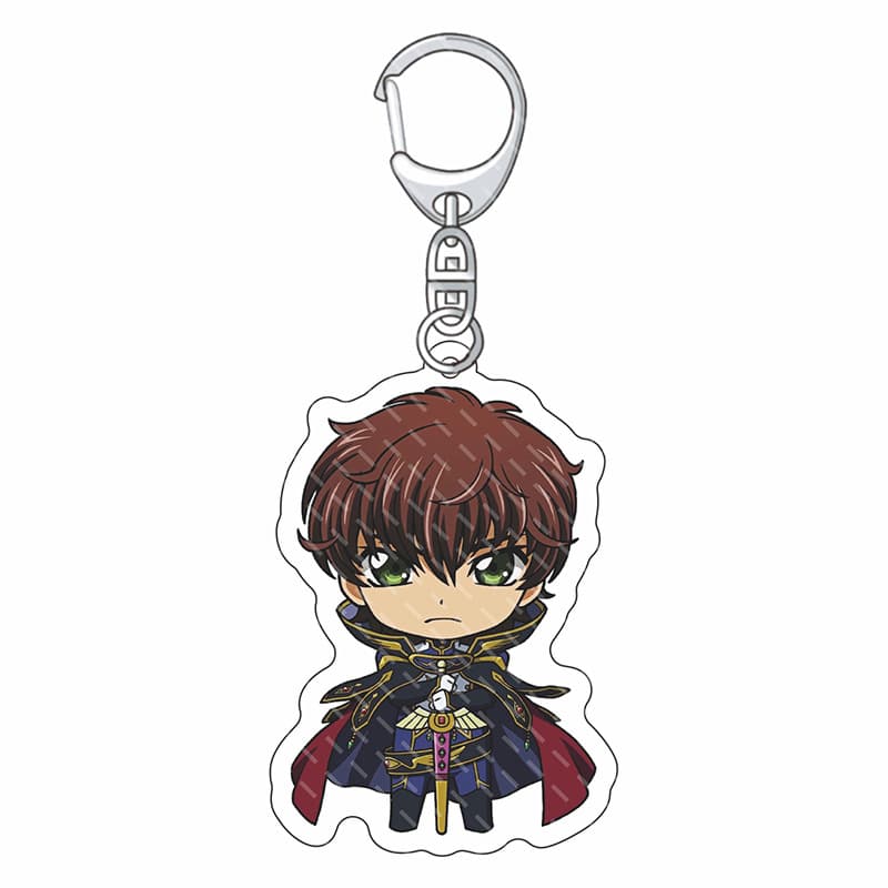 Code Geass Lelouch Keychain Lelouch Lamperouge Suzaku Kururugi Acrylic Pendant