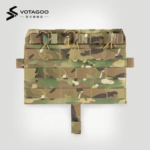 VOTAGOO CP Style Tactical Vest Assault Panel AVS JPC2.0 Front Panel Molle Built-in Triple 5.56
