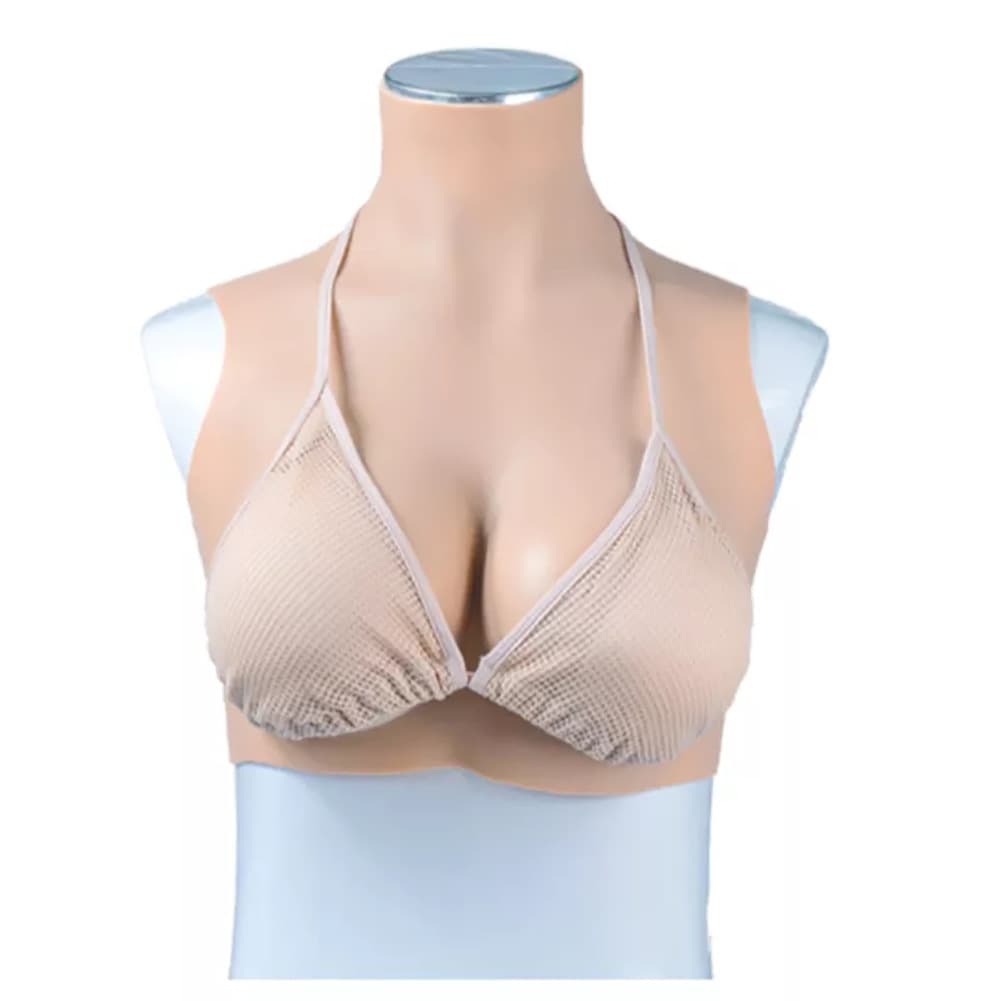 Silicone Breast Forms for Breast Enhancement for Lesbian, Drag, Transgender, and Crossdresser Use