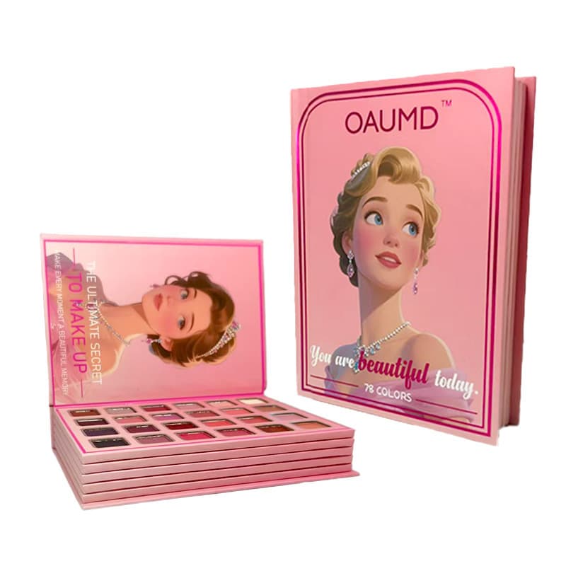 Cross-Border Bestseller Multi-Color Six-Layer Book Makeup Highlighter Eyeshadow Palette Eyeshadow Blush Contour All-in-One Makeup Artist Book