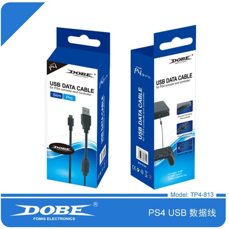 PS4 Controller Charging Cable USB Data Cable Slim/Pro Universal 1.8m Charging Cable