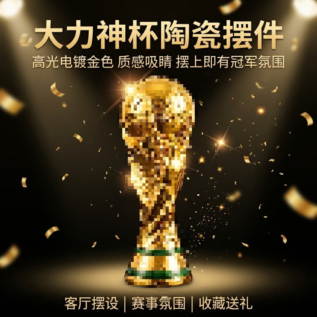 2026 Hercules Cup desktop living room cabinet bedroom ornaments trophy souvenir peripheral living room TV cabinet ornaments