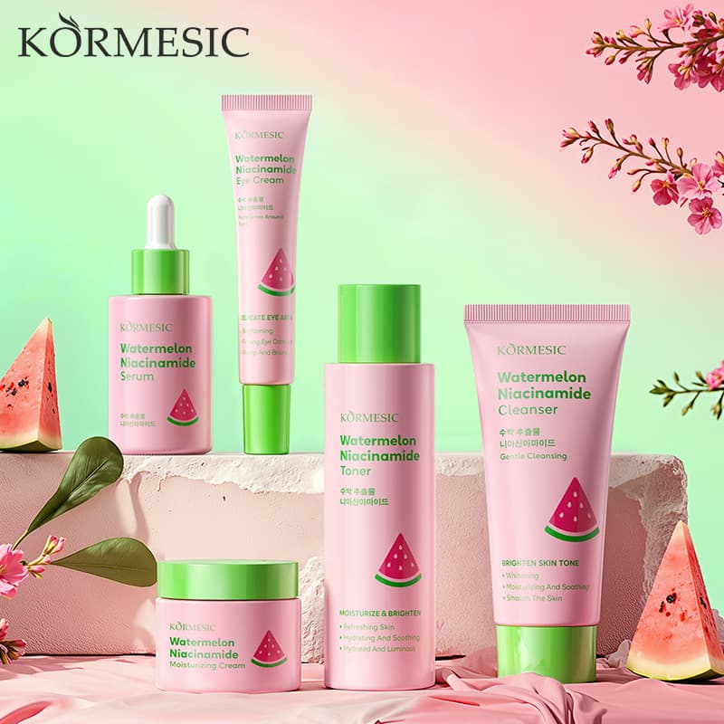 KORMESIC Watermelon Niacinamide Skincare Series Facial Cleanser Cross-border Factory Wholesale