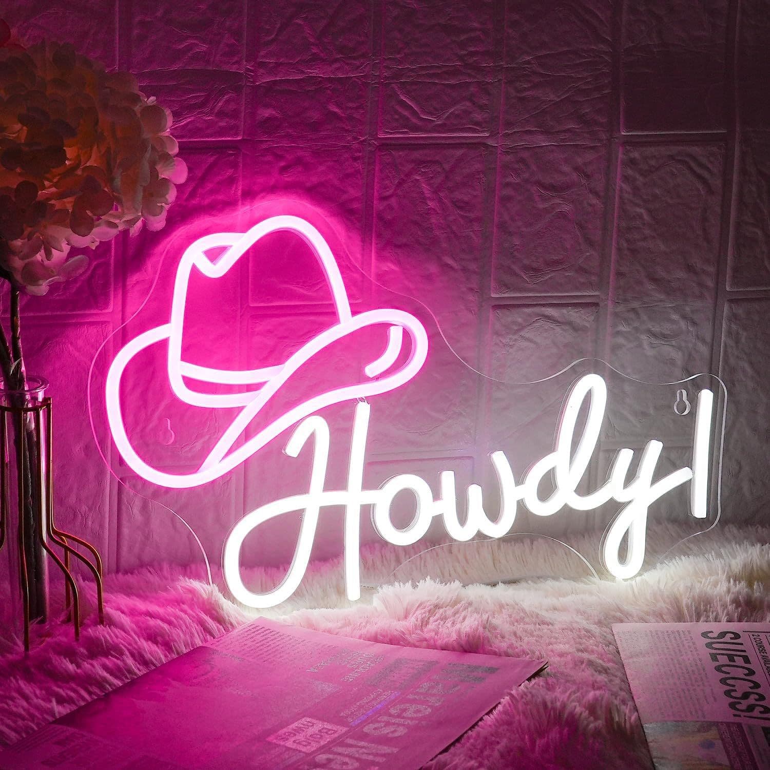 Amazon LED Neon Light Decoration for Bar, Room, Bookstore, Glowing Sign Ins Style Dimmable
