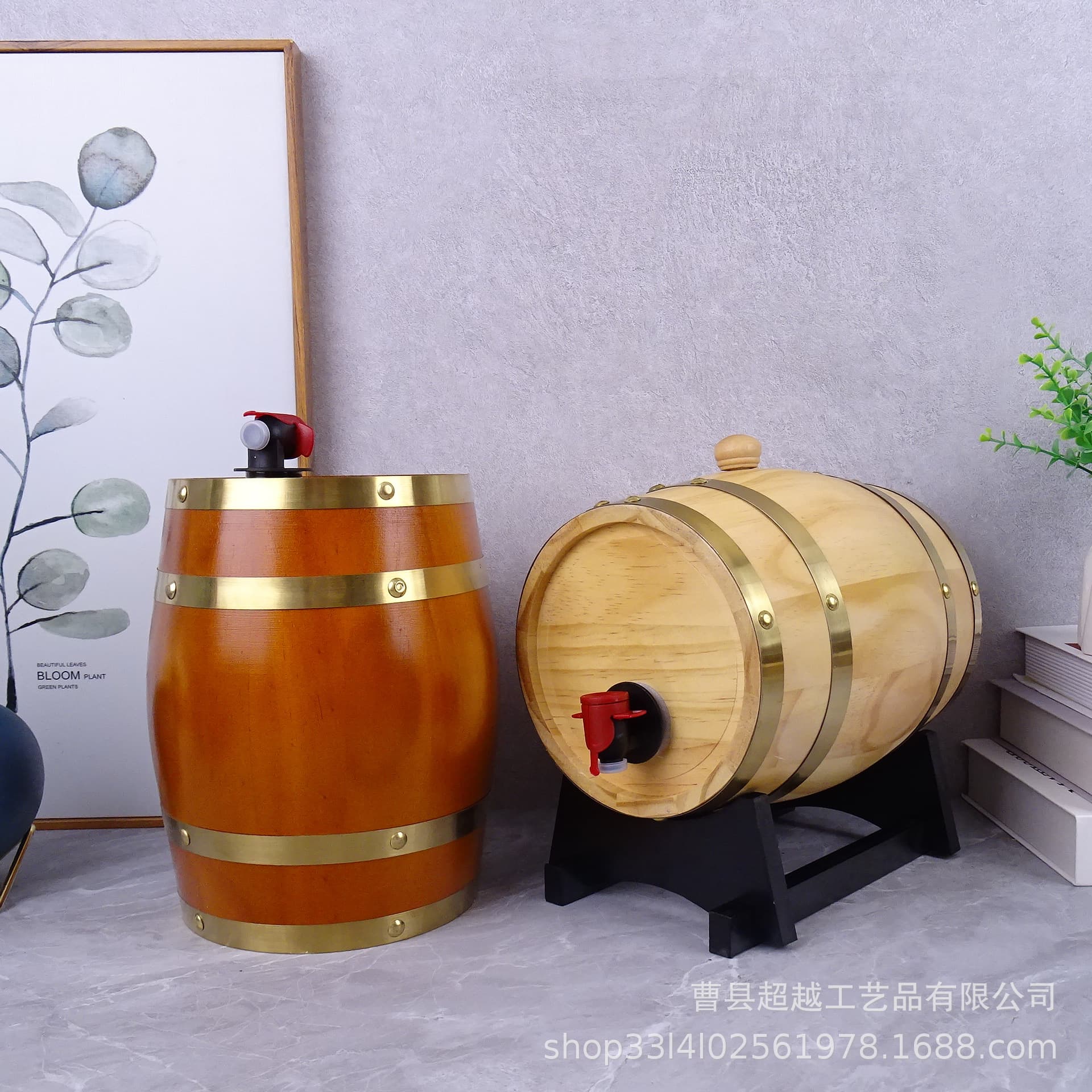 Packaging / Wooden Barrel / Wooden Barrel - Aged Whiskey Barrels Food Grade Barrels New Oak Used Bourbon