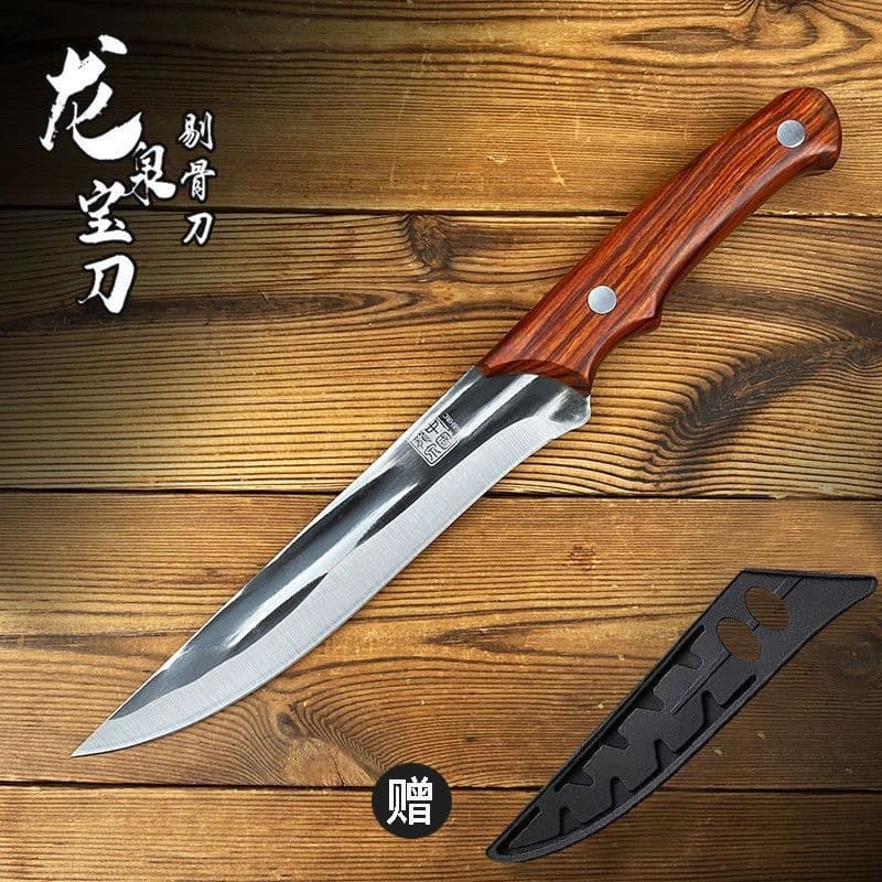 Forged Boning Knife, Longquan, High Hardness, Home Use, Butcher Slaughtering, Sharp, for Cutting Pork, Beef, and Lamb, Specialized Tool