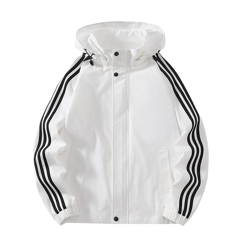 Men's Spring/Autumn New Trendy Versatile Hooded Jacket Windproof Waterproof Coat (Clearance, No Returns)