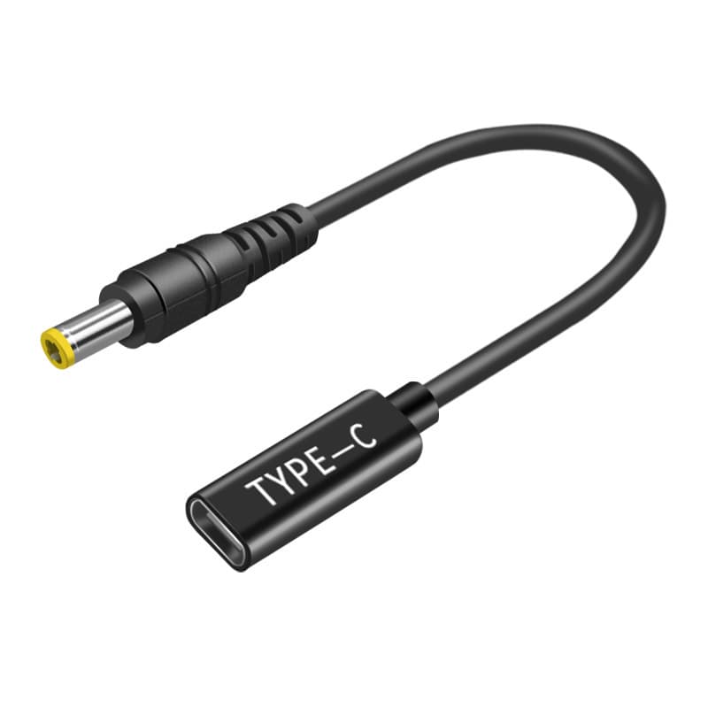 Type-C female to DC5525 PD trigger fast charging cable for power fast charging line 20V voltage 3A current