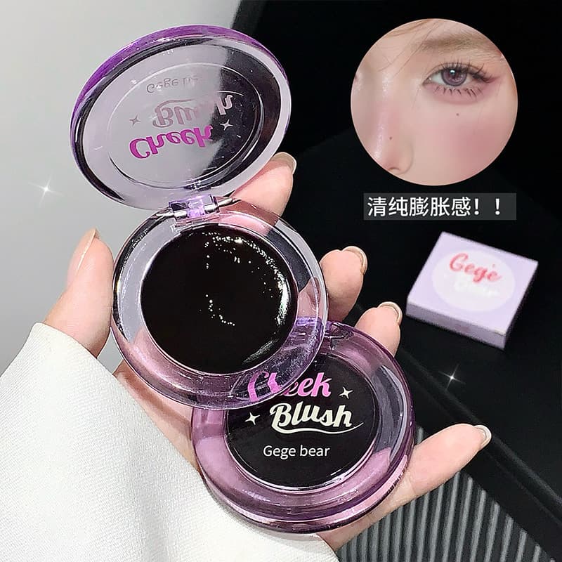 Gegebear Black Magic Transparent Blush Naturally Uplifting Color Reveals Tender Atmosphere Melting Rouge Cream Beauty Makeup