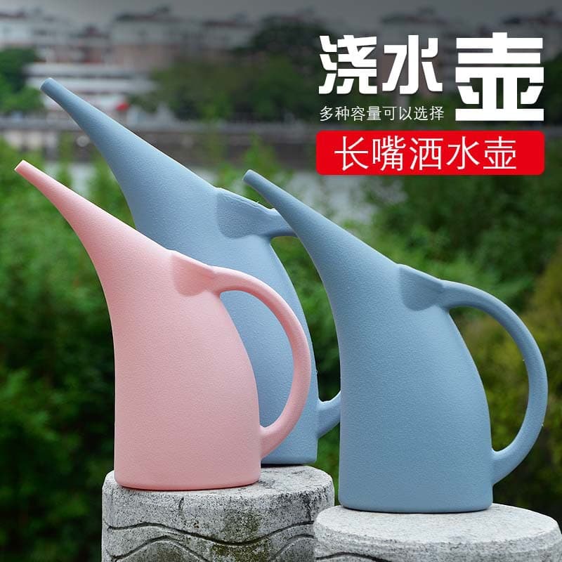 Long Spout Watering Can, Large Capacity Household Gardening Watering Can for Flowers and Plants, Green Planting Watering Tool