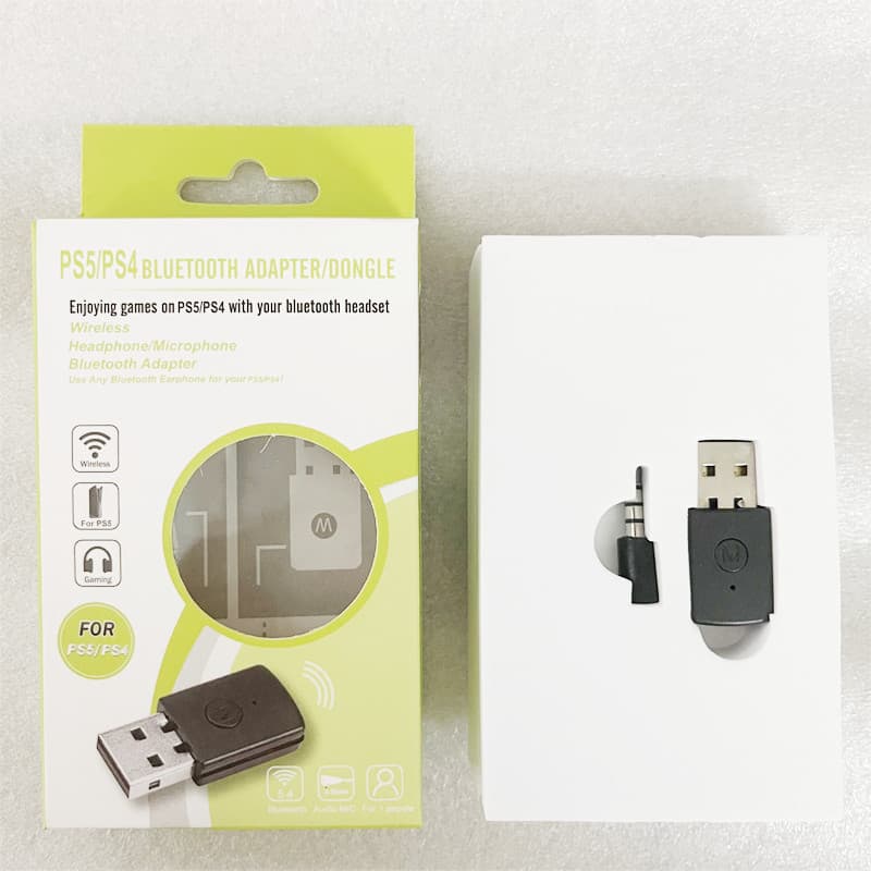 PS4 Headset Receiver PS4 Receiver PS5 Bluetooth 5.1 USB Adapter Bluetooth Receiver