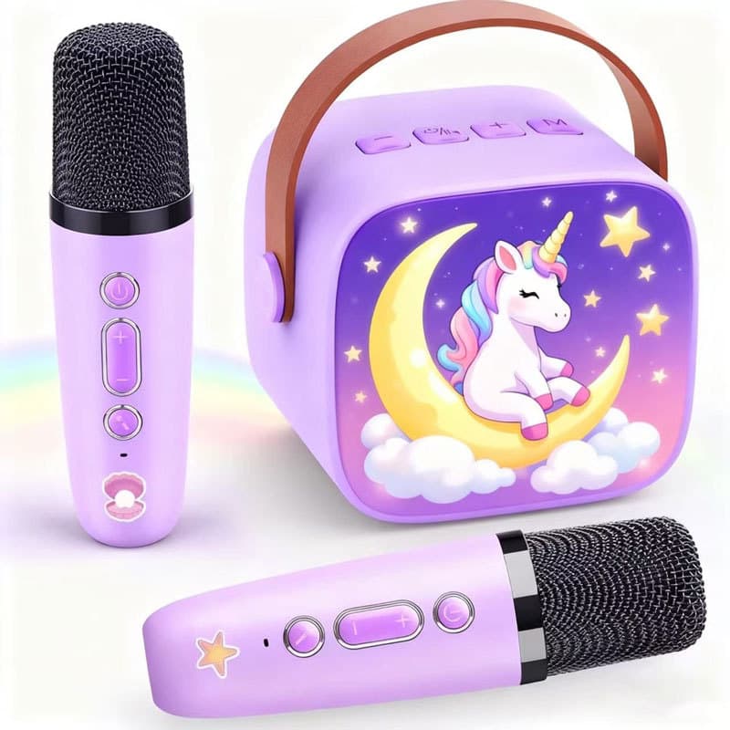 Cross-border hot model P2 Bluetooth speaker mini wireless microphone integrated Bluetooth speaker outdoor karaoke home microphone