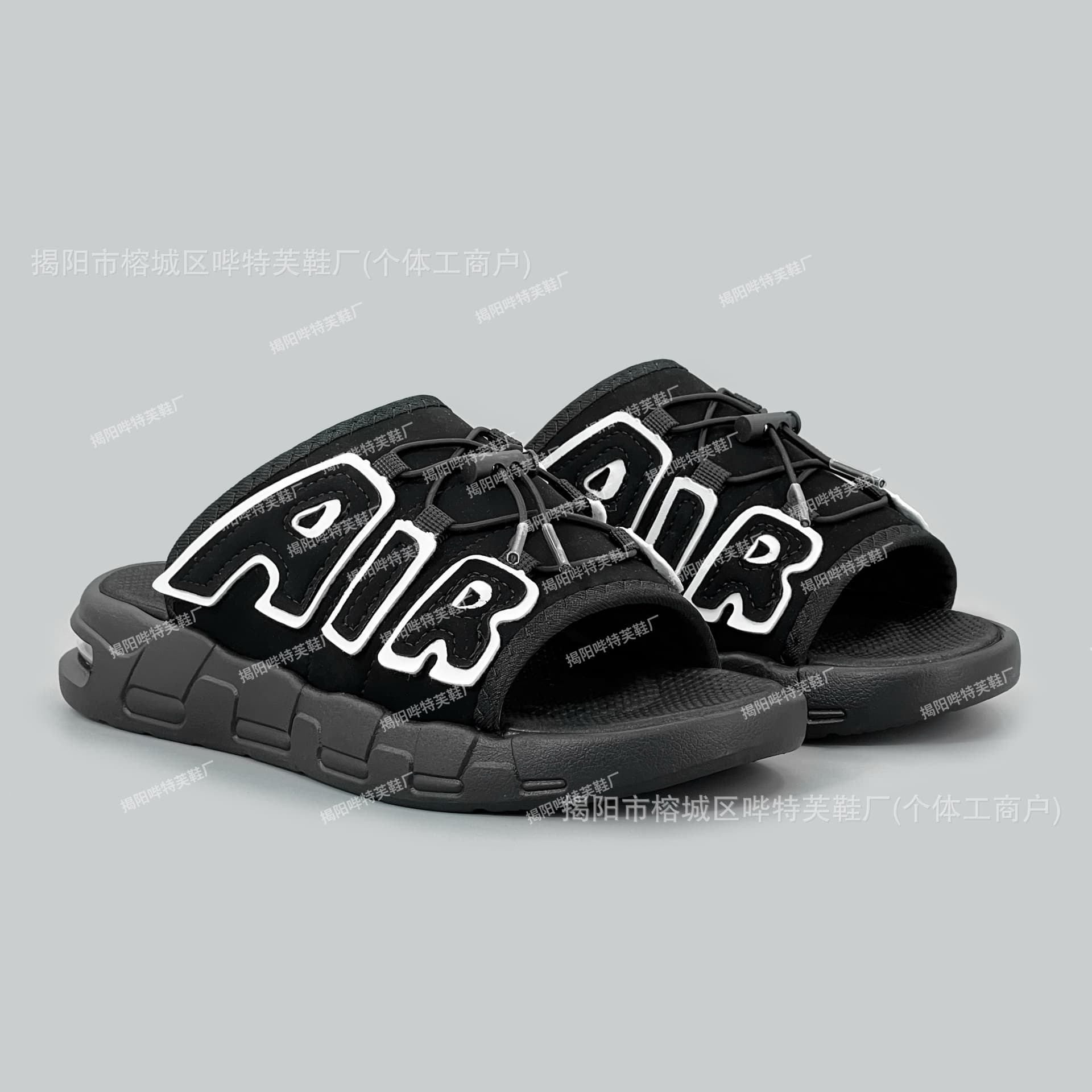 Height-Increasing Thick-Soled Air Cushion Shock-Absorbing Sandals, Wear-Resistant Men's Foreign Trade Non-Slip Slippers, Indoor Non-Slip
