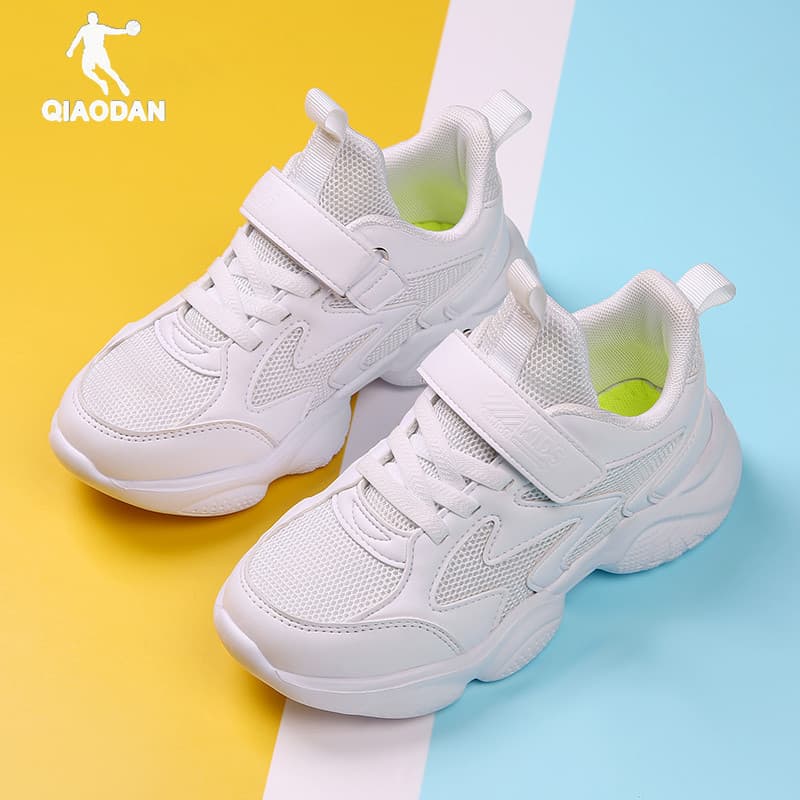 Jordan Basketball Shoes Kids White Shoes Summer New Girls Students Boys Sports Casual Mesh Shoes