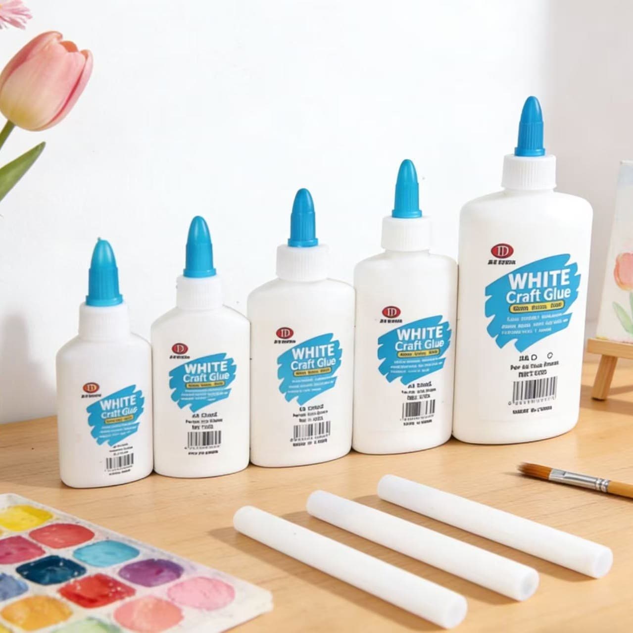 6ml 10ml 40ml 500ml Handmade White Glue, Bottled Glue for Wood Products, DIY White Glue