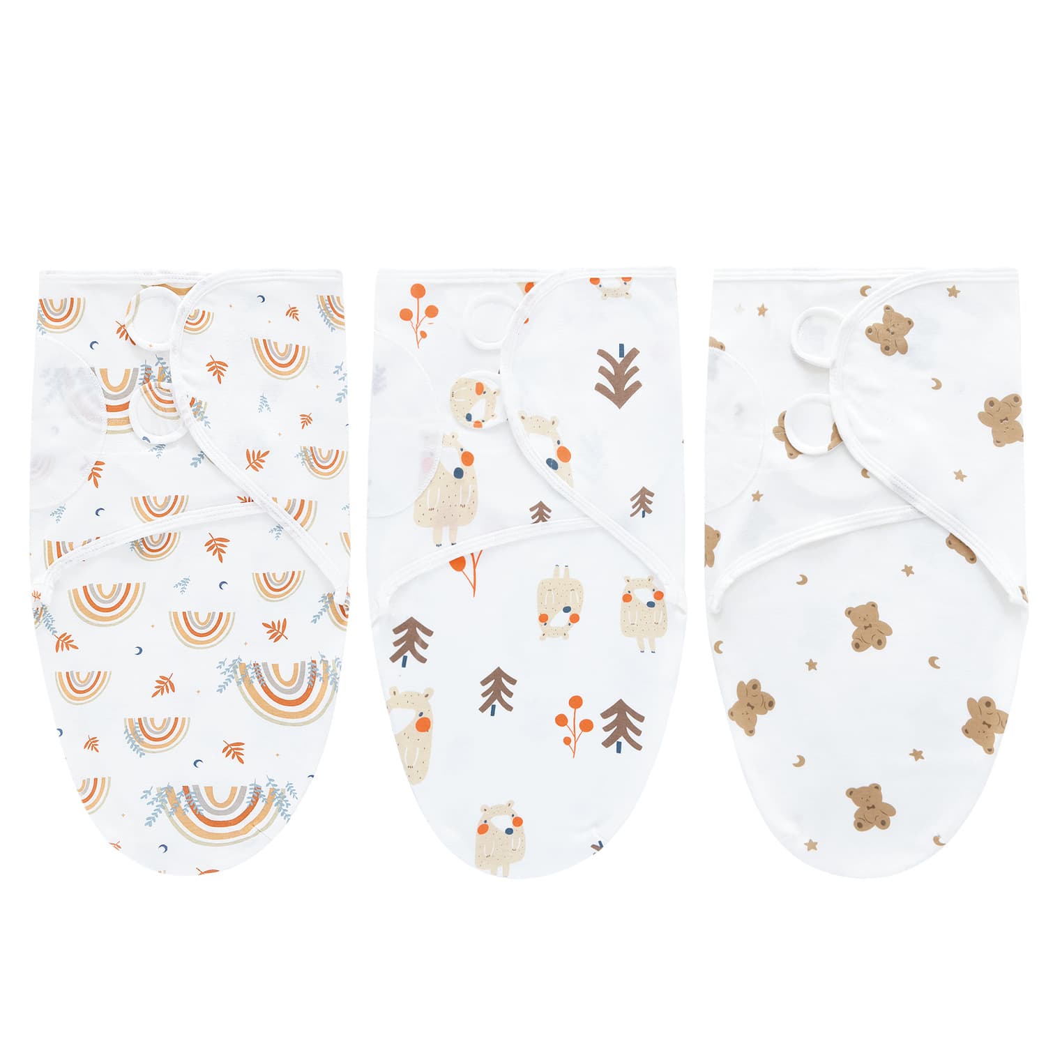Newborn Spring Swaddle Sleep Sack Baby Anti-Kick Blanket Maternity Wrapping Cloth Cotton Wrap