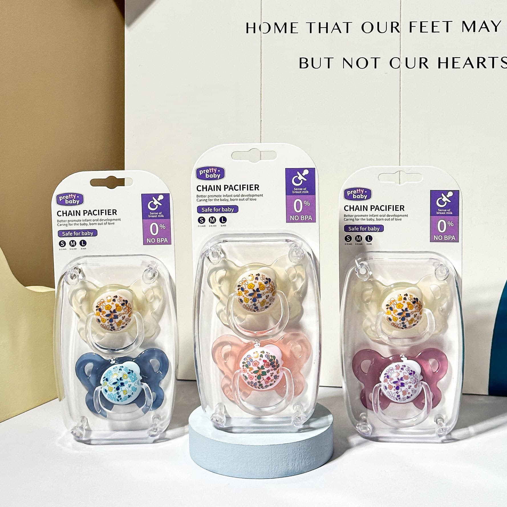 New Baby Pacifier Ultra-Soft Breast-Like Food-Grade Silicone Teether Baby Bite Toy Foreign Trade Wholesale