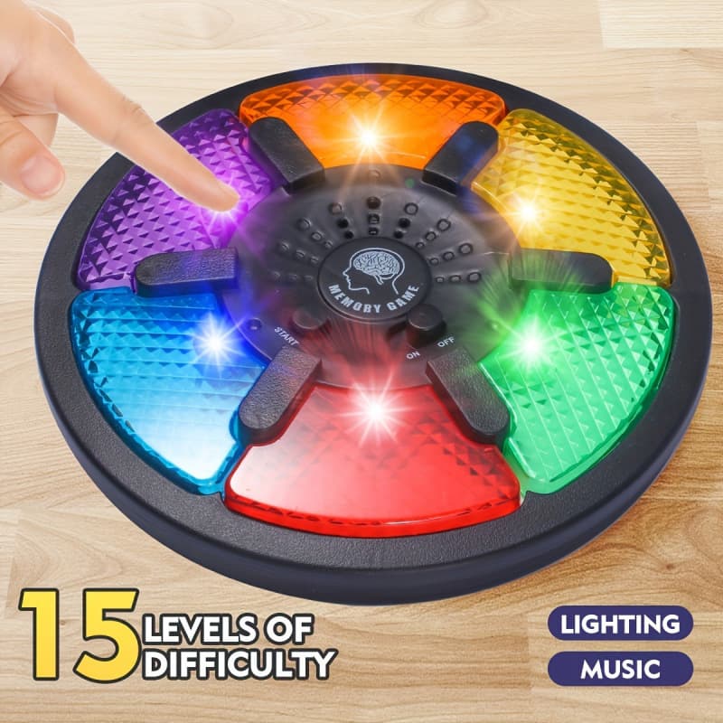 2026 New Cross-Border Dropshipping Interactive Memory Game Console: Game Board with LED Lights (Cross-Border Dropshipping)