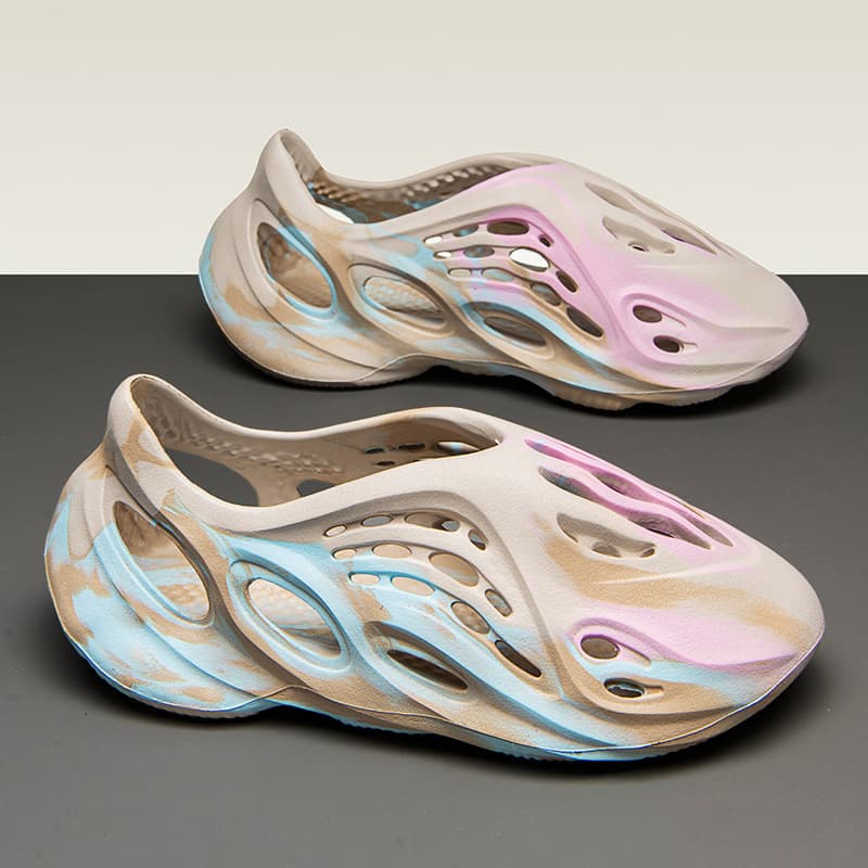 Men's Clog Shoes Extra Large Size 47 Beach Sandals 46 Putian Coconut Slippers Men's Sandals 45 Cloud-like Feel Closed Toe Slip-on