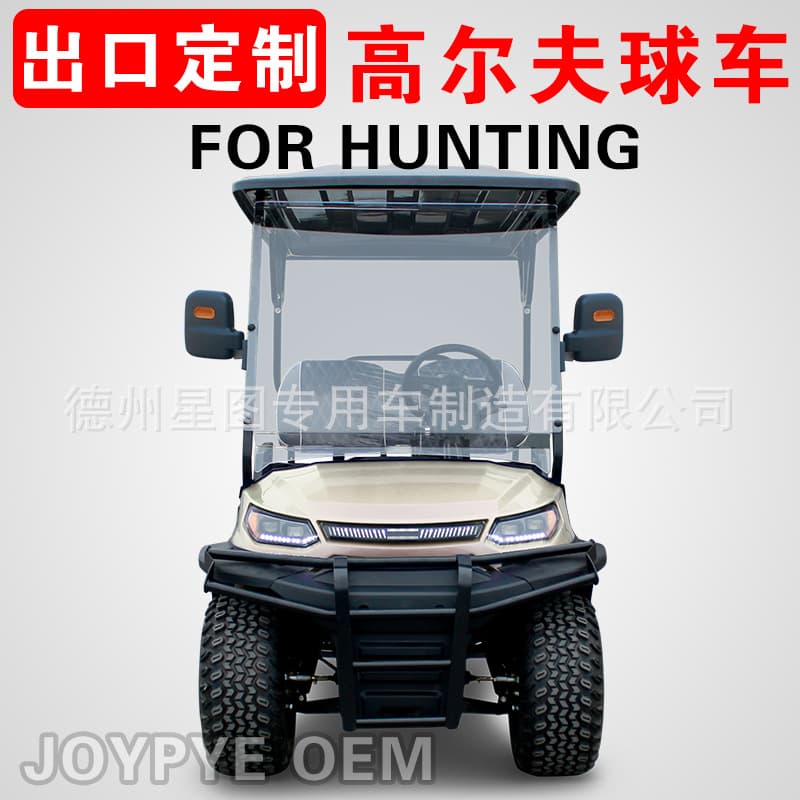Tourist Sightseeing Car Park Patrol Shuttle Electric Golf Cart Export Factory