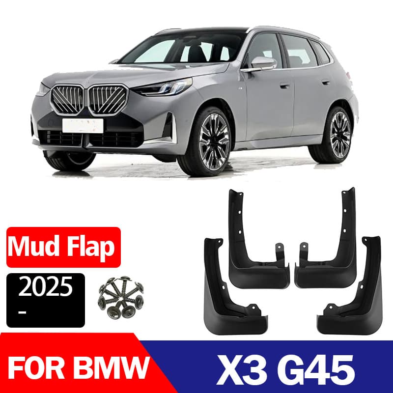 Fits BMW X3 Fender Flares BMW X3 G45 Mud Flaps Mud Guards Car Accessories 2025+