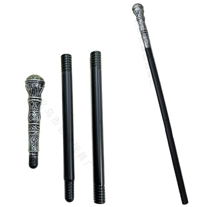 Halloween weapons props carnival king wizard scepter stage costume accessories pharaoh scepter bronze