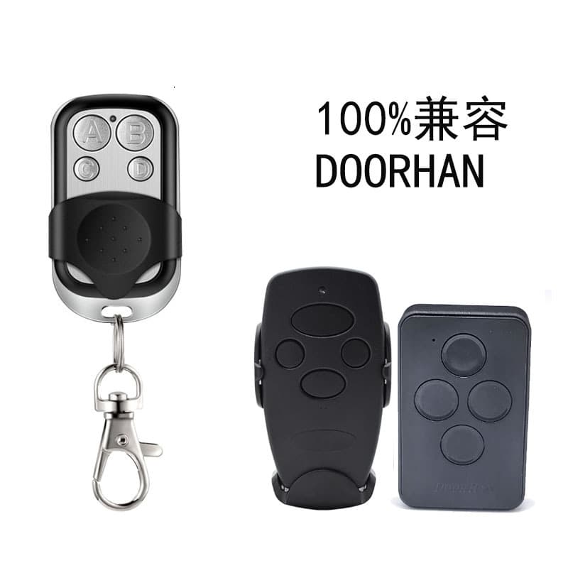 Cross-border compatible DOORHAN garage door remote control 433.92MHz rolling code door control remote key