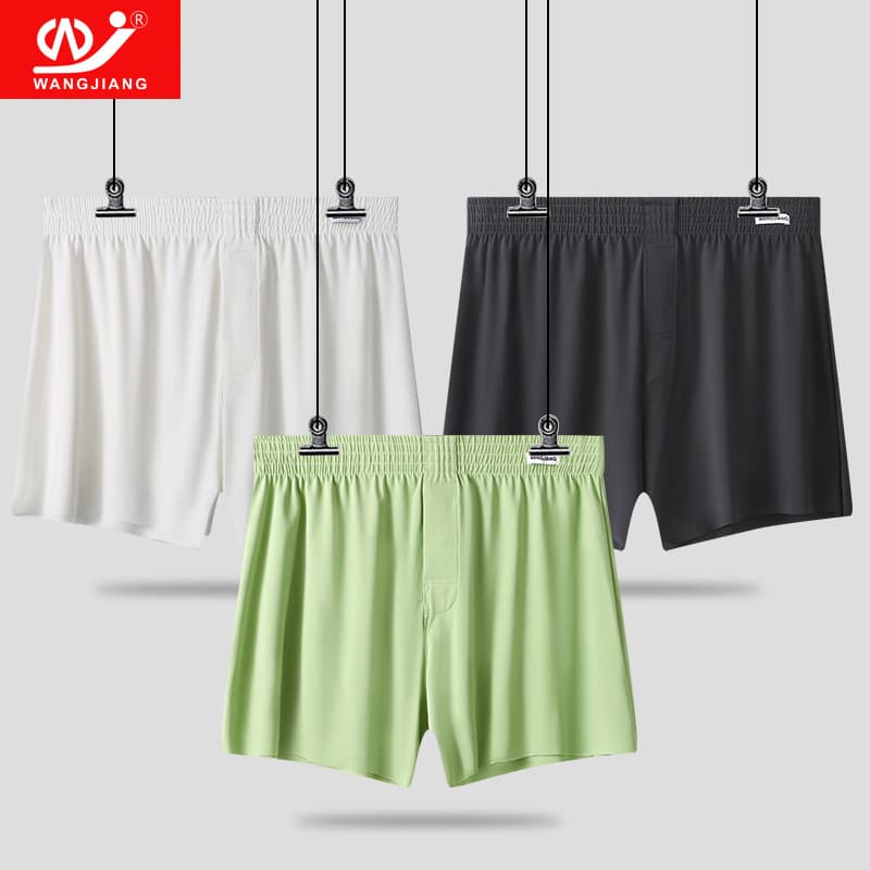 New Mesh Men's Ice Silk A-Luo Pants Wholesale Sleep Shorts Summer Cool Comfortable Ultra-Thin Breathable Shorts Men's Casual