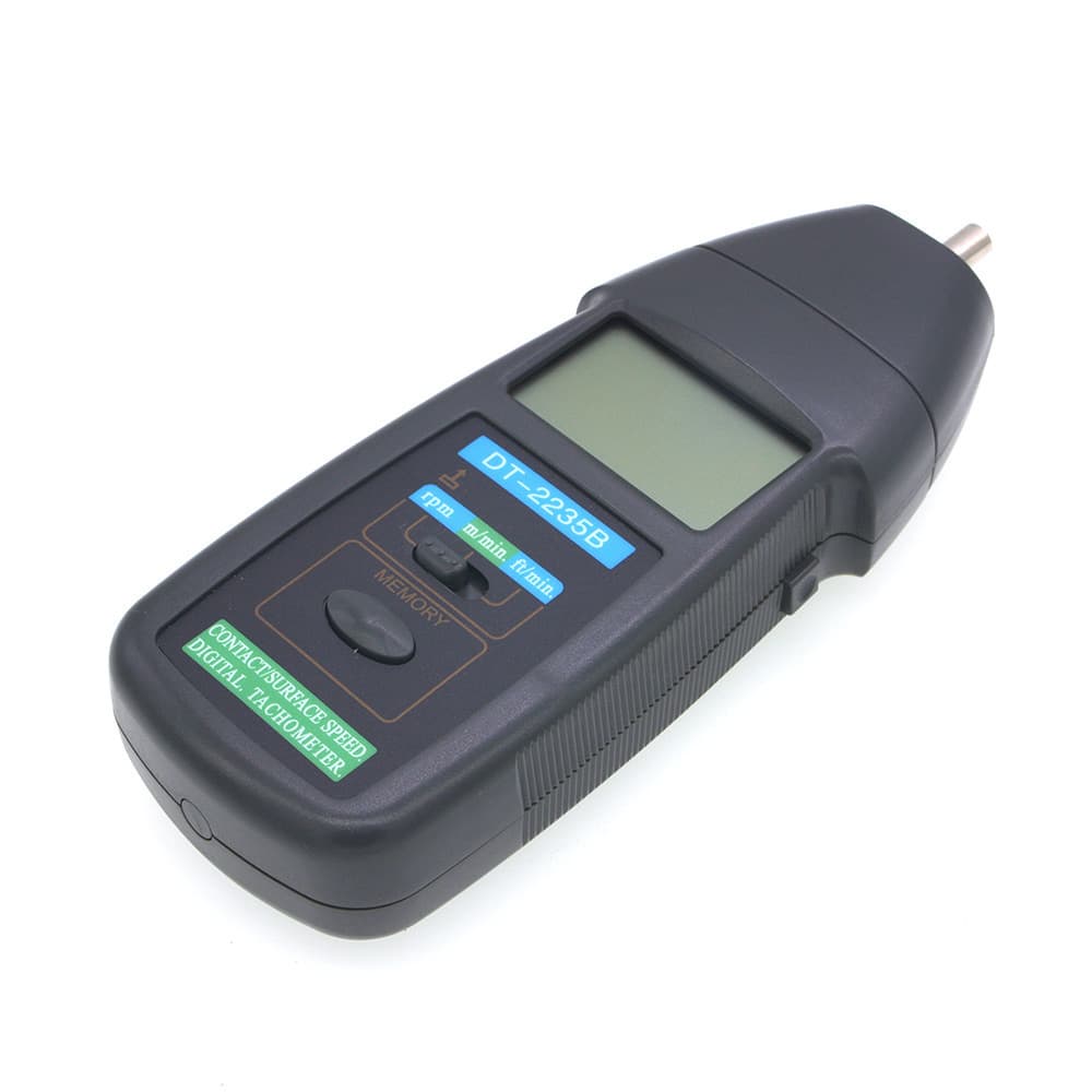 Linear speed measuring instrument contact tachometer speed measurement speed meter linear speed frequency meter tachometer DT-2235B