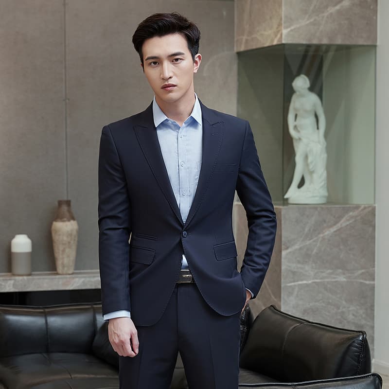 Premium Non-Iron Business Suit Set, Unisex, Manager Office Uniform Workwear