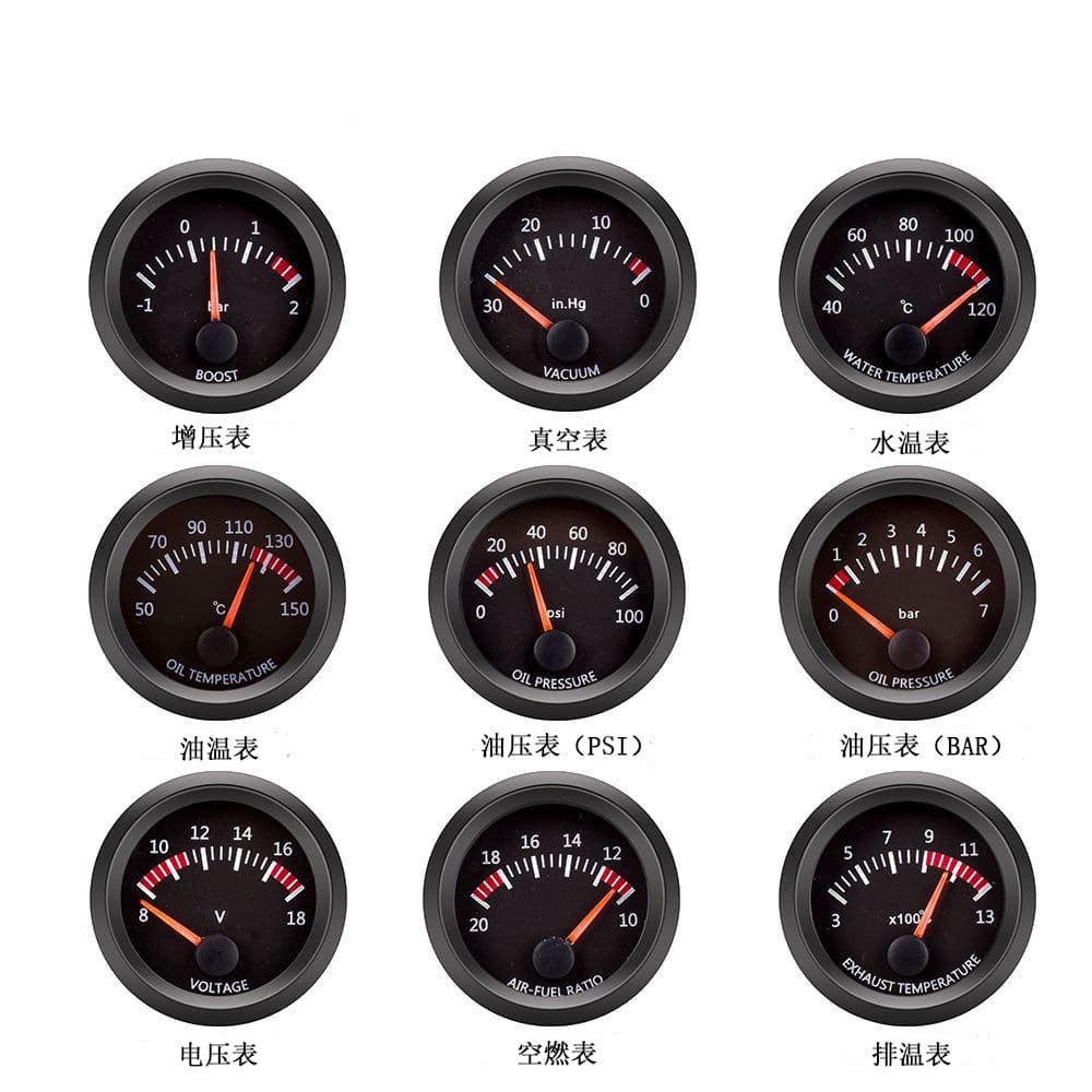 Car Dashboard Clock Automotive Instrument Cluster Digital Time Display Suitable For Various Models