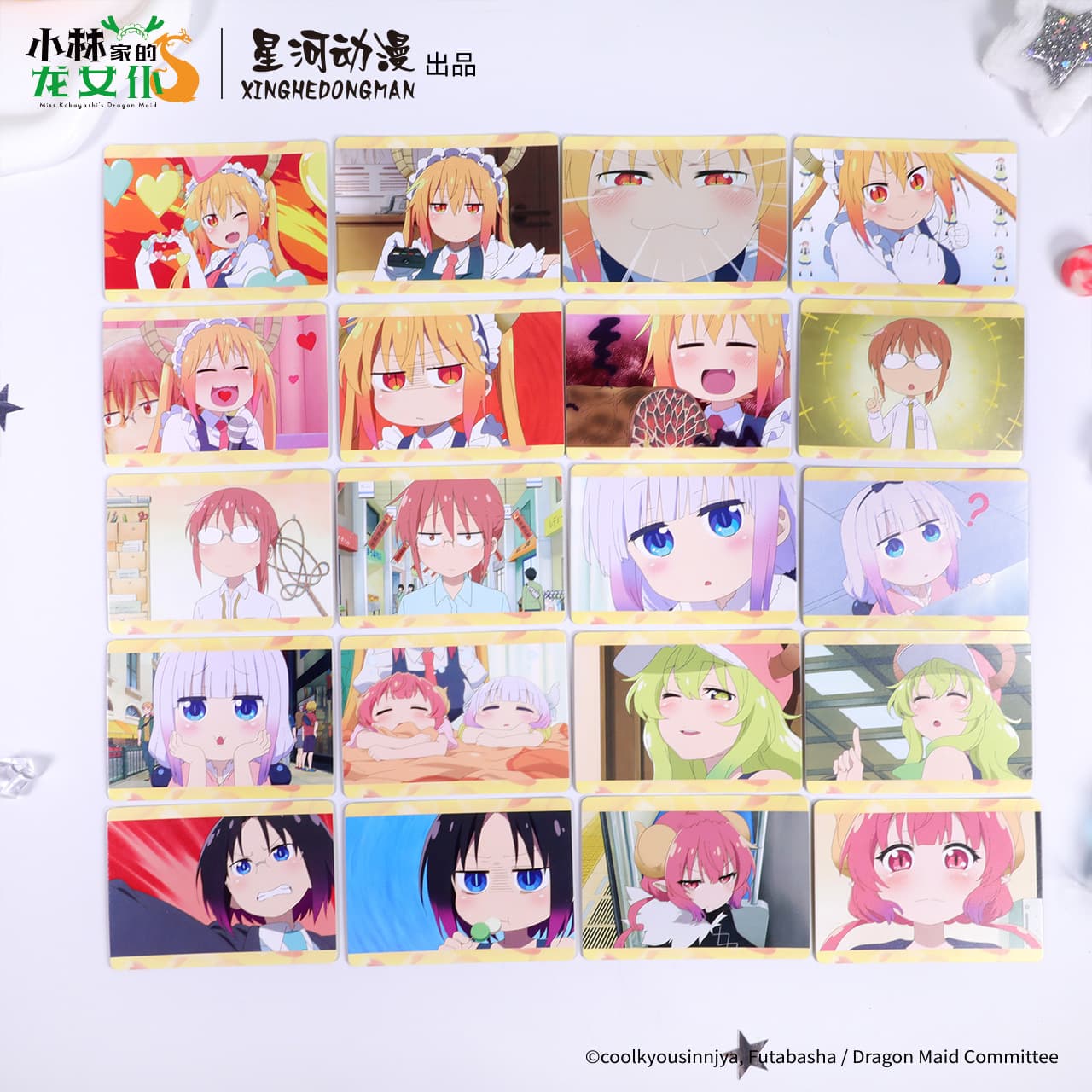 Galaxy Animation Kobayashi's Dragon Maid Flashback Series Kobayashi Torcona Collection Card Blind Box 40 Boxes/Box