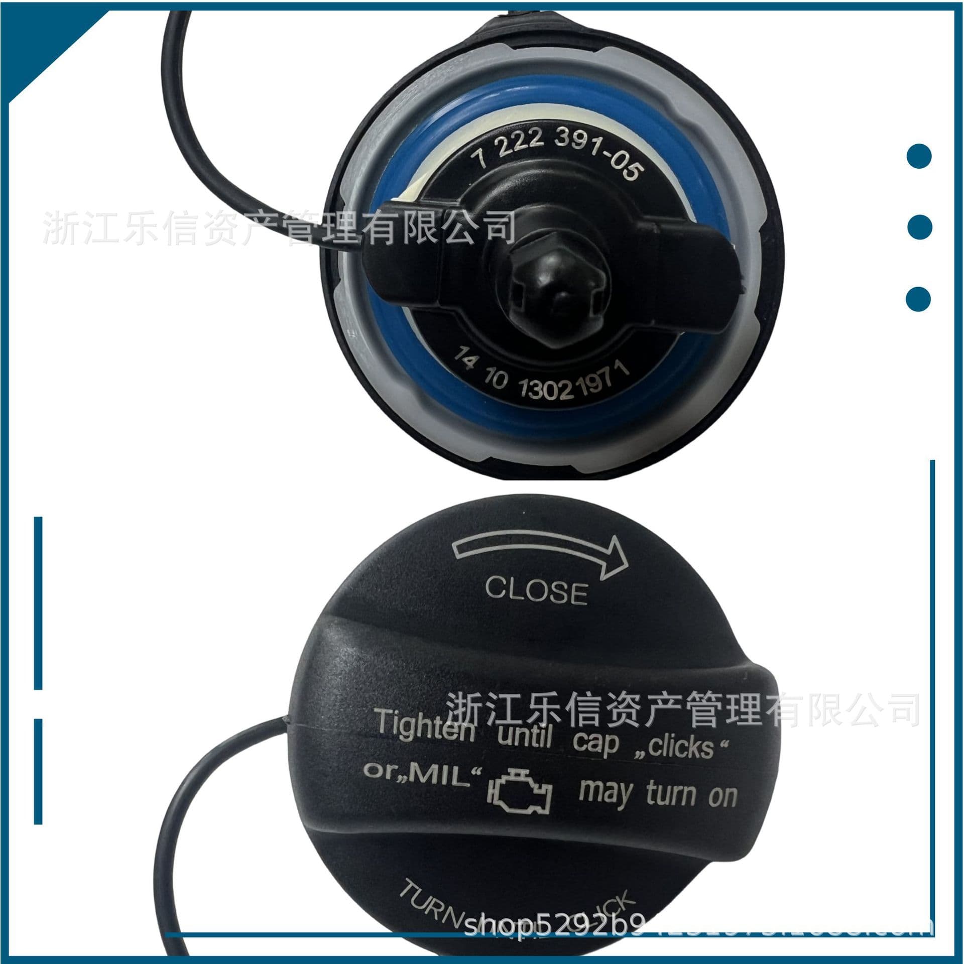 16117222391AE/16116756772 Fits BMW Fuel Tank Cap Auto Parts Cross-Border Exclusive Supply