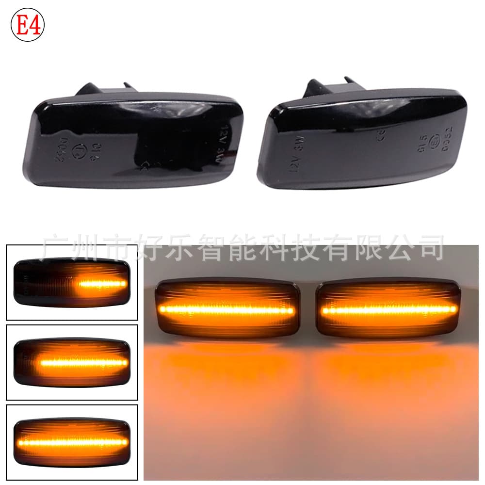 Side marker light for Nissan Sylphy Teana J31 Infiniti, turn signal flowing fender side light