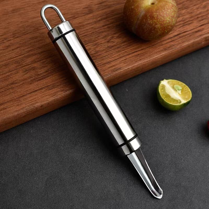 Stainless Steel Longan Drying Tool, Stainless Steel Shixia Longan Shelling and Pitting Machine, Dried Lychee Digging Tool, Longan Meat Picker