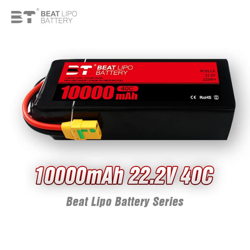 BT Plant Protection Drone Battery 10-inch FPV Battery 10000/6S/8S/22.2V/29.6V/40C