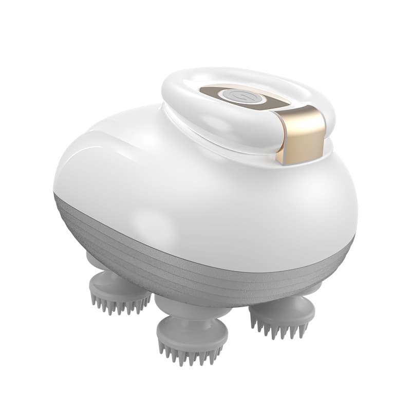 Cross-border best-selling octopus head massager, meridian-clearing vibrating and kneading head massager.