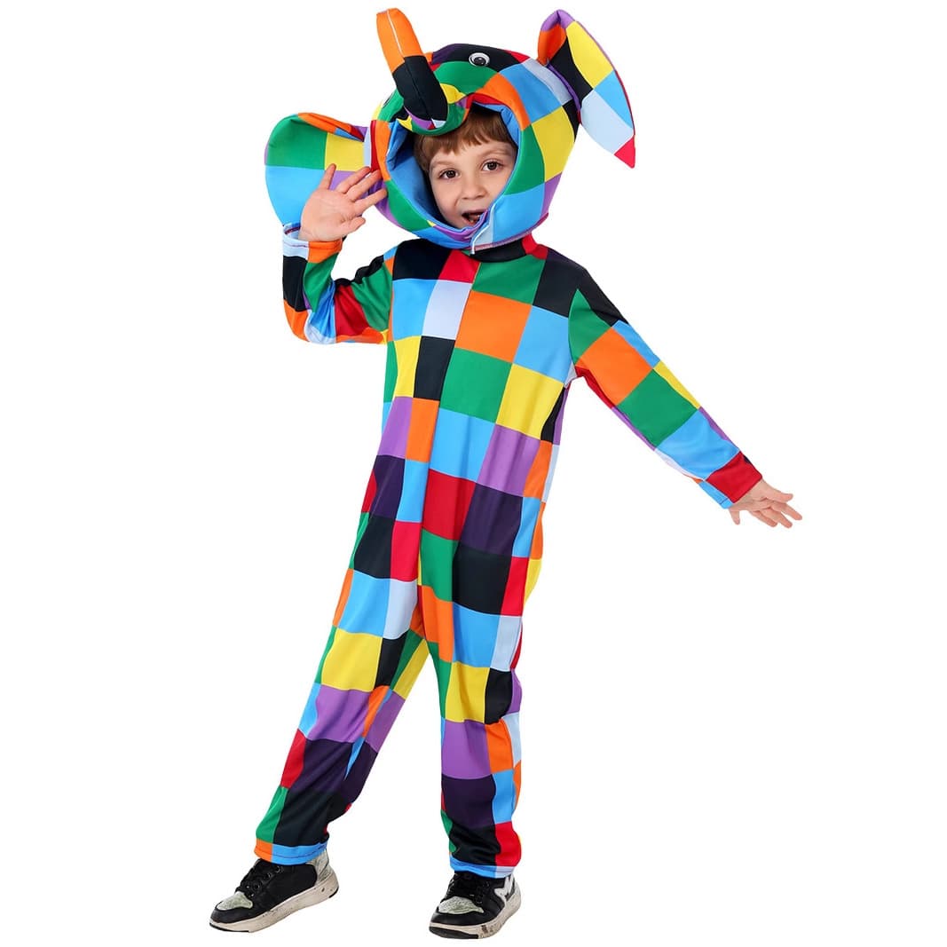 Halloween World Book Day Children's Plaid Large Cos Party Costumes Performance Costumes Children's Dance Costumes