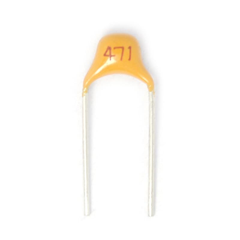Risym Monolithic Ceramic Capacitor 470PF ±10% Pitch 5.08MM 471K/50V (50 pcs)