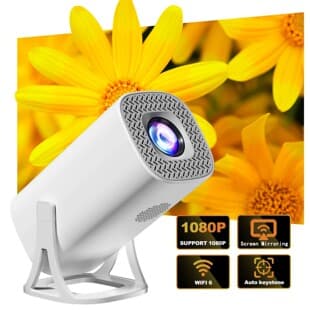 S40 Projector Home Ultra HD Cross-border Projector Connect Phone Wireless Screen Mirroring 720P High Lumens Brightness