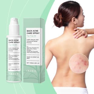 OUHOE Body Back Care Spray Smooth Shine Gentle Ingredients Whole Body Skin Care Spray