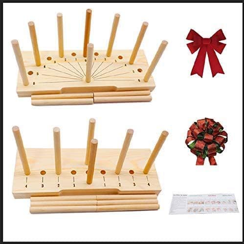 Wooden Bow Maker For Ribbon Festive Wreath Creation Tool Butterfly Knot Producer