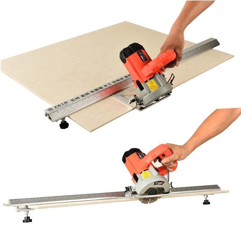 Tianyou Microcrystalline Stone Wood Tile Electric Circular Saw Straight Line Cutting Machine with Guide Ruler and Fixture Wholesale | Direct Sales