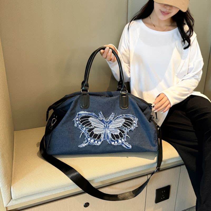 New Short Trip Travel Bag Women's Handheld Shoulder Bag Large Capacity Maternity Portable Overnight Bag Multifunctional Crossbody Bag