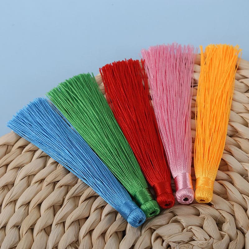 Chinese knot tassel, 7mm hollow tube tassel, sachet tassel, car hanging tassel, Chinese style.