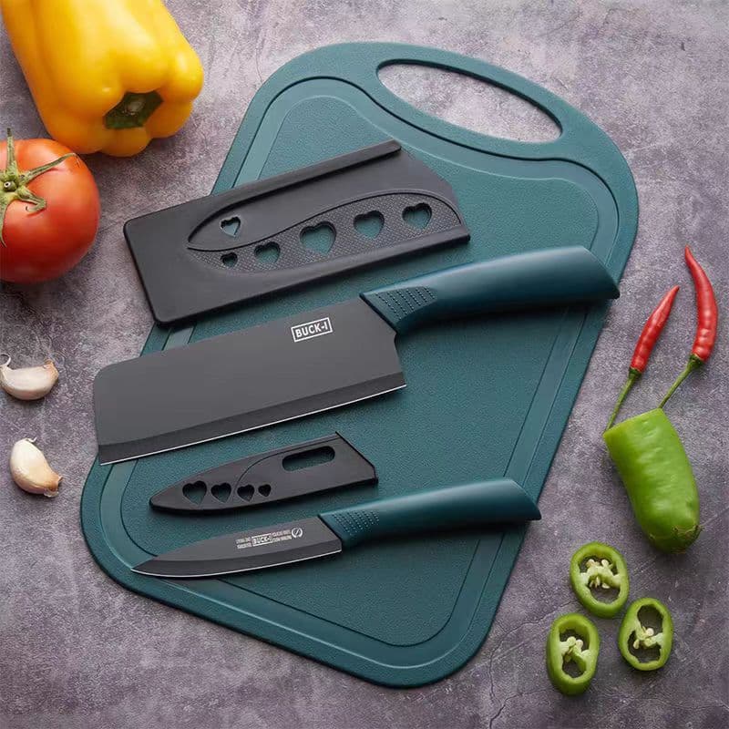 Drop Shipping Knife Set Chef Knife Fruit Knife Wholesale Kitchen Knife Set Household Combination Kitchen Knife Knife Rack