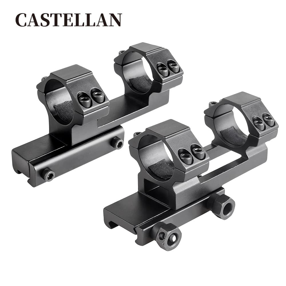 25.4mm one-piece tube clamp, sight tube clamp, 11mm/21mm slotted sight tube clamp, rear extension bracket tube clamp